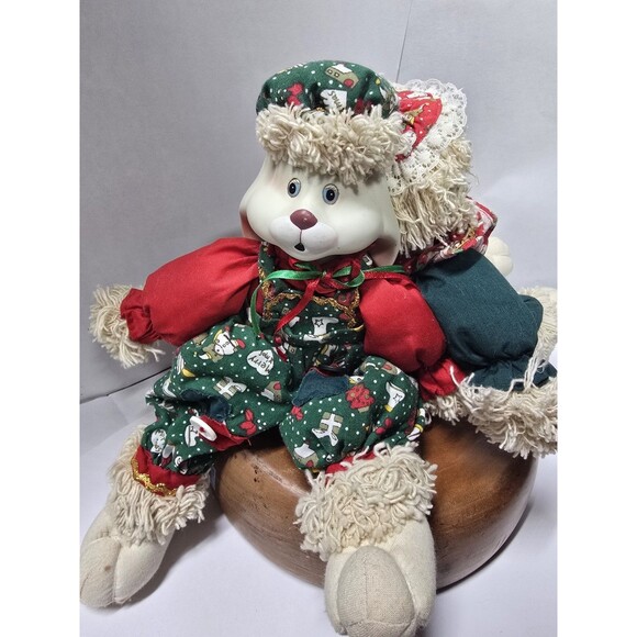 VTG Holiday Bunnies Christmas Around the World House of Lloyd (Set of 2) - Picture 3 of 5